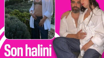Kadir Doğulu, hamile eşi Neslihan Atagül’ün son halini yayınladı!