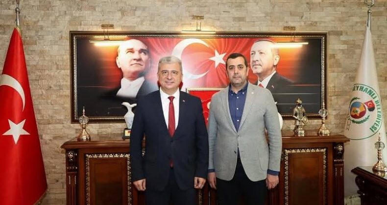 Mustafa Örgüt’ten Reyhanlı Belediyesi’ne Ziyaret