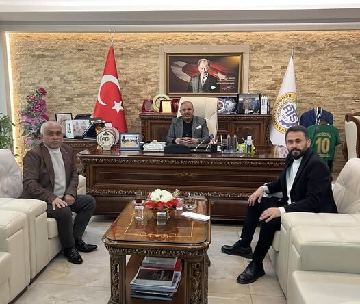 Reyhanlıspor’un Başkan ZAROĞLU’na Ziyareti