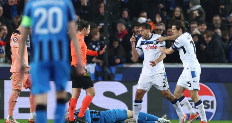 Club Brugge’ün Atalanta’yı yendiği maçta Halil Umut Meler’e büyük tepki