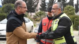 Motosiklet Tutkunları Hayırda Yarıştılar.