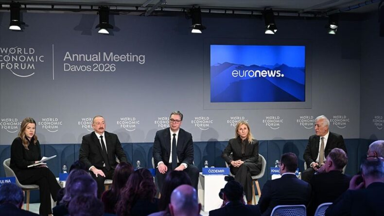 Aliyev ve Haçaturyan, Davos’ta Barış Mesajları Verdi