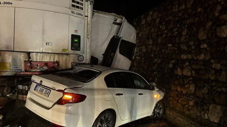 Burdur’da Tır ve Otomobil Kazası: 1 Ölü, 7 Yaralı