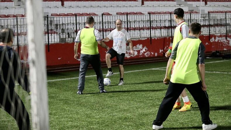 Denetimli Serbestlik Personeli ile Tedbir Altındaki Çocuklar Halı Sahada Buluştu