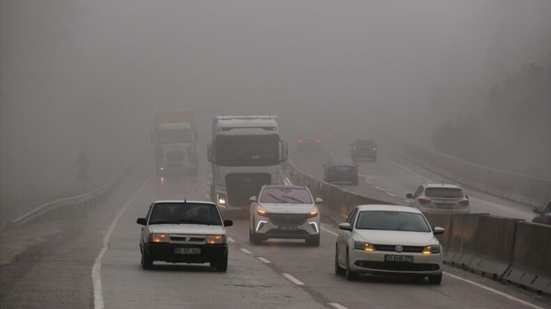 Hatay’da Sis Etkisi: Görüş Mesafesi Düşüyor