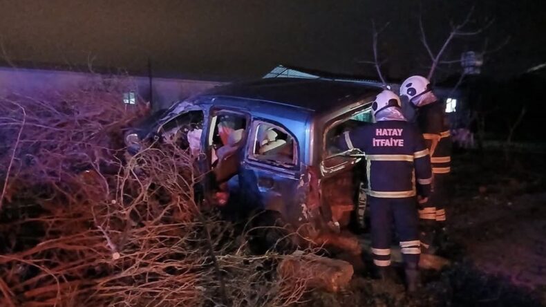 Hatay’da Trafik Kazası: 6 Kişi Yaralandı