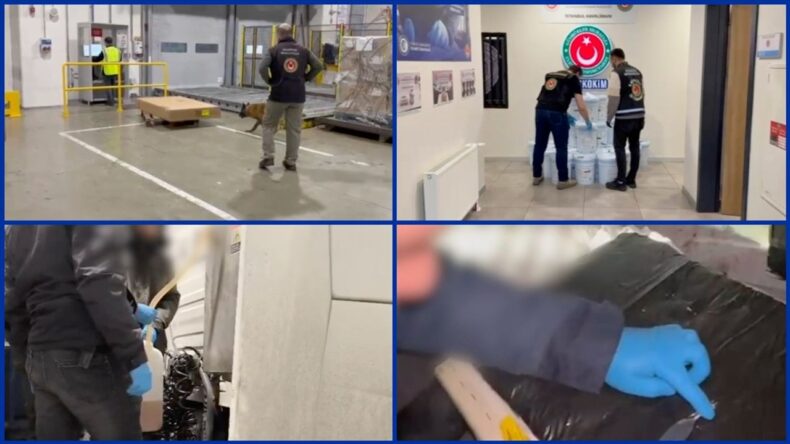 İstanbul Havalimanı ve Gürbulak Gümrük Kapısı’nda Uyuşturucu Ele Geçirildi