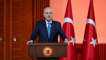 TBMM Başkanı Kurtulmuş: Suriye’yi Kimse Terör Örgütleri Vasıtasıyla Zehirlemeye Kalkmasın