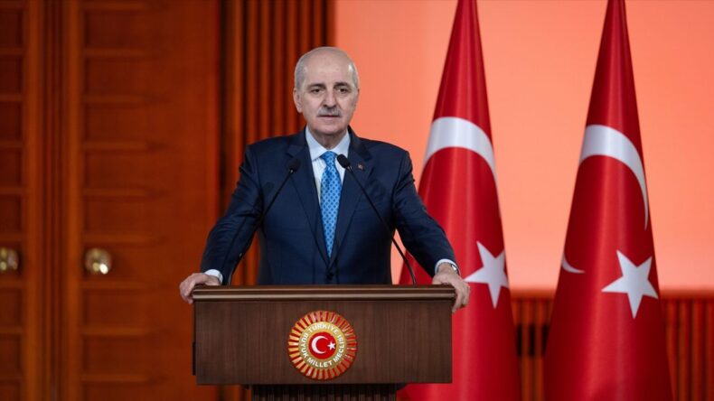TBMM Başkanı Kurtulmuş: Suriye’yi Kimse Terör Örgütleri Vasıtasıyla Zehirlemeye Kalkmasın