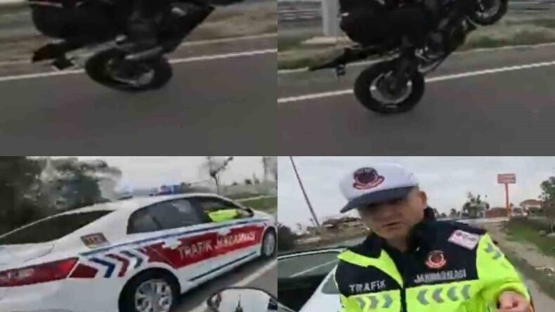 Ters Yönde Akrobatik Hareketler Pahalıya Patladı: 30 Bin TL Ceza