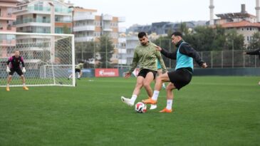 Alanyaspor, Boluspor Maçına Hazırlıklara Başladı