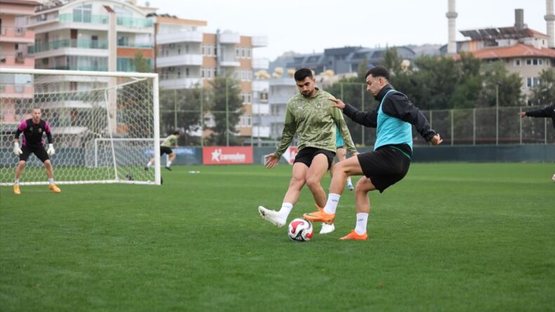 Alanyaspor, Boluspor Maçına Hazırlıklara Başladı
