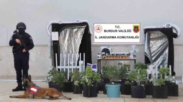 Burdur’da Uyuşturucu İmalathanesi: Şüpheli Tutuklandı