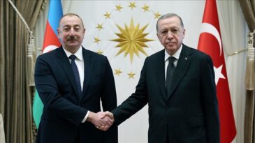 Cumhurbaşkanı Erdoğan, Azerbaycan Cumhurbaşkanı Aliyev ile Telefonda Görüştü