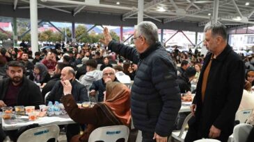 Kemer’de İftar Sofrası Çamyuva’da Kuruldu