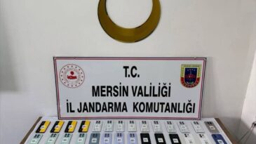 Mersin’de Cep Telefonu Kaçakçılığı Operasyonu: Bir Şüpheli Tutuklandı