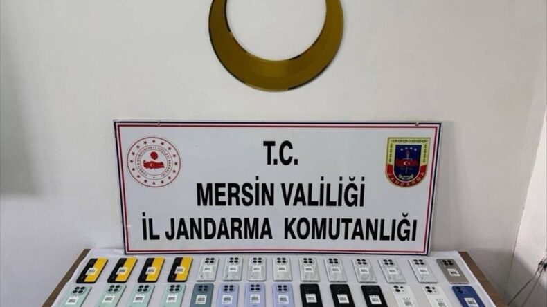 Mersin’de Cep Telefonu Kaçakçılığı Operasyonu: Bir Şüpheli Tutuklandı