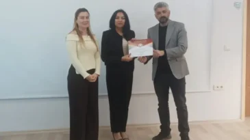 HMKÜ’de TÜBİTAK Projelerine Sertifika Verildi