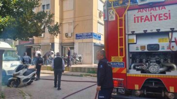 Motosiklet Tamirhanesinde Yangın Korkuttu