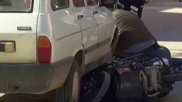Otomobil ile Motosiklet Çarpıştı: 1 Yaralı
