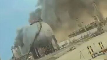 Ras Tanura’daki Suudi Aramco Tesislerinde İHA Saldırısı Sonrası Yangın