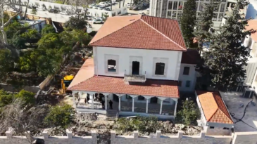 Hatay’da Tarihi Valilik Konutu Yeniden Ayağa Kalkıyor