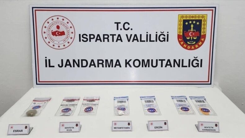 Isparta’da Uyuşturucu Operasyonları