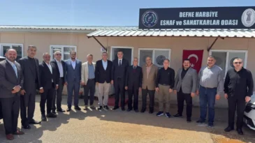 HESOB Başkanı Defne Esnafını Ziyaret Etti