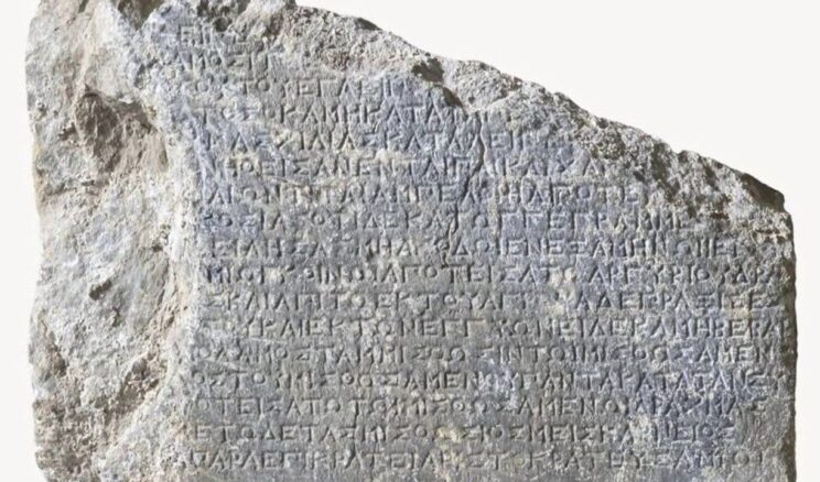 Amos Antik Kenti’nde 2 bin 200 yıllık kira sözleşmesi bulundu