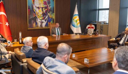 Mezitli’de Esnaf ve Belediye Ekonomi İçin Bir Araya Geldi