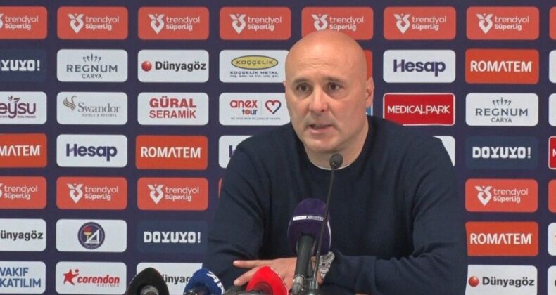 Antalyaspor Teknik Direktörü Sami Uğurlu: ‘Ligden düşmeyeceğiz’