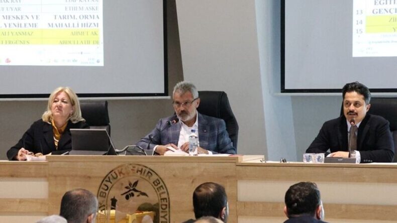 Hatay Büyükşehir Belediyesi’nde Nisan Ayı Meclis Toplantısı Yapıldı