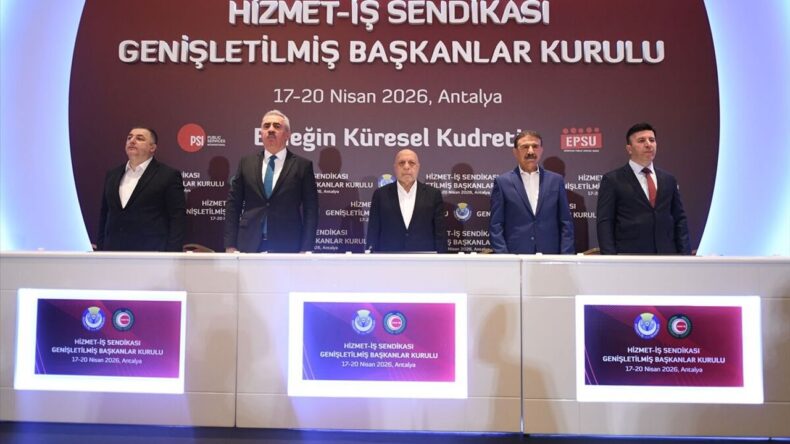 HAK-İŞ Genel Başkanı Arslan, Antalya’da konuştu