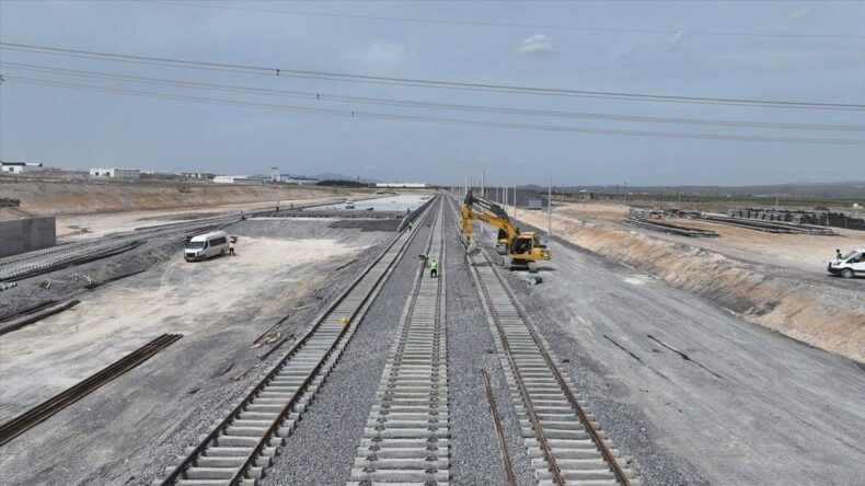 Kayseri’de Demiryolu Lojistik Merkezi Projesi Yüzde 70 Tamamlandı