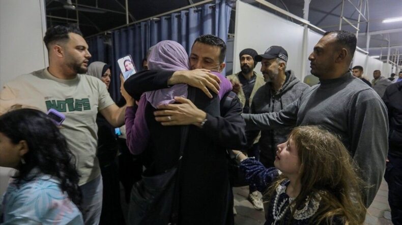 Mısır’dan Gazze’ye Dönen 114 Yaralı ve Refakatçi