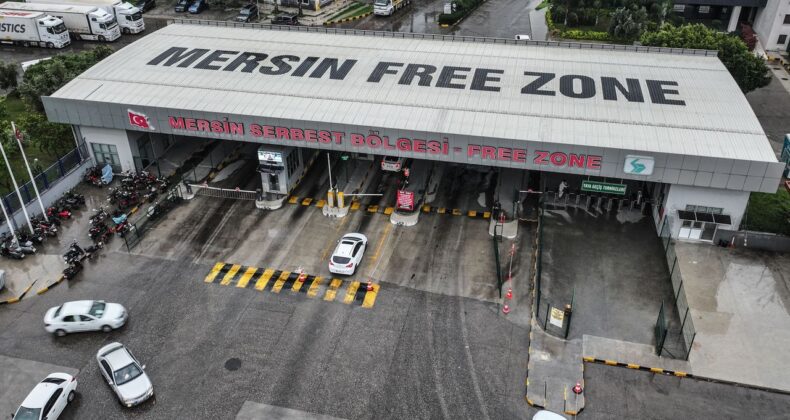 Mersin Serbest Bölgesi’nin 3 aylık ticaret hacmi 943 milyon dolar oldu
