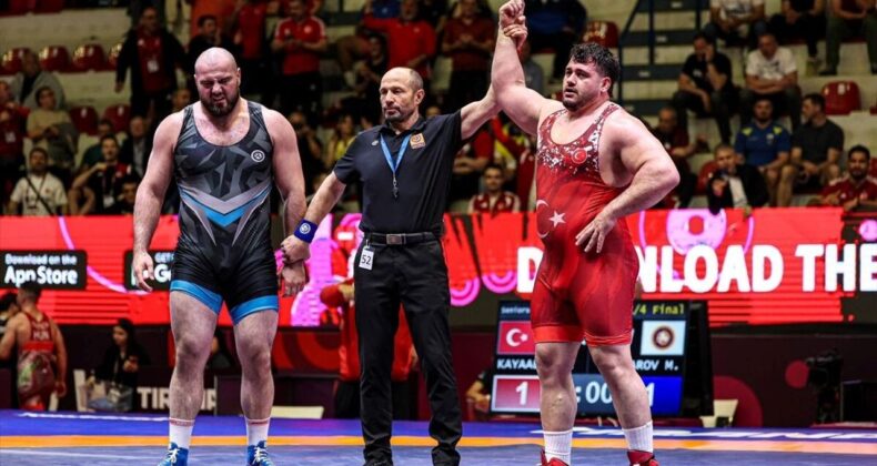 Rıza Kayaalp, Avrupa Güreş Şampiyonası’nda finale yükseldi