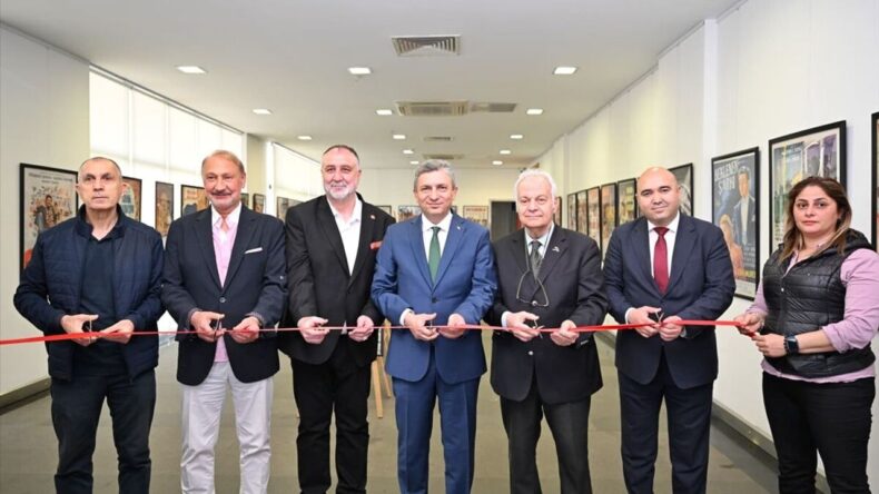 Antalya’da ‘Yeşilçam Film Afişleri Sergisi’ açıldı