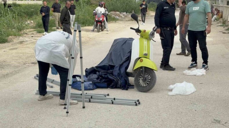 Adana’da motosiklette infaz