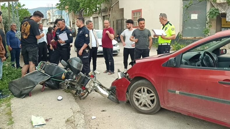 Adana’da Motosiklet Kazasında Sürücü Ağır Yaralandı