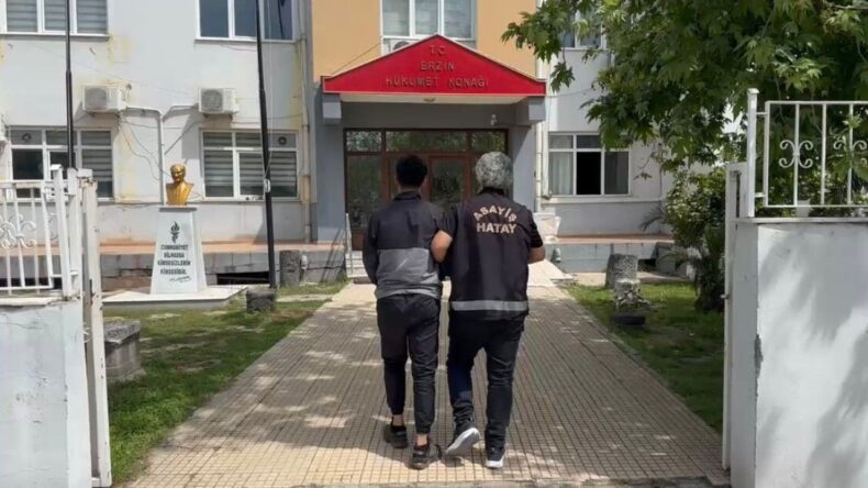Erzin’de 4 yıl 6 ay hapis cezasıyla aranan firari yakalandı