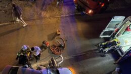 İki otomobilin çarpışması sonucu 7 kişi yaralandı