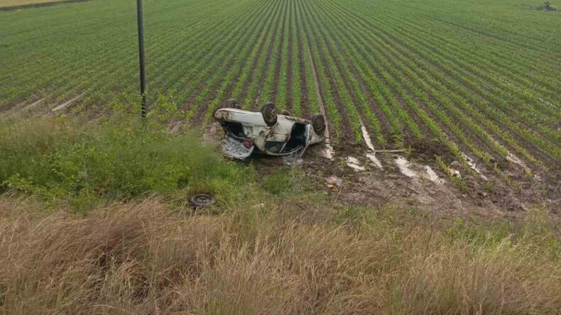 Adana’da otomobil takla attı, 4 kişi yaralandı