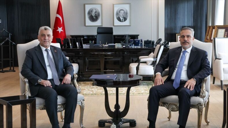 Dışişleri Bakanı Fidan, Ticaret Bakanı Bolat ile Ankara’da Görüştü