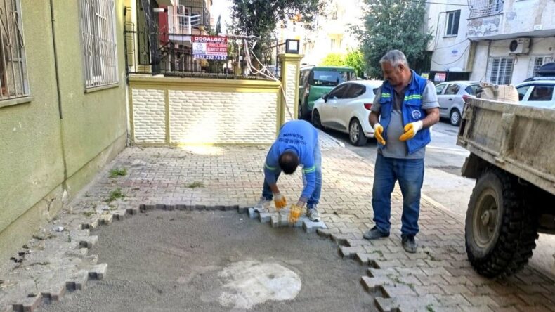 Mersin’de Yol ve Kaldırımlar Yenileniyor