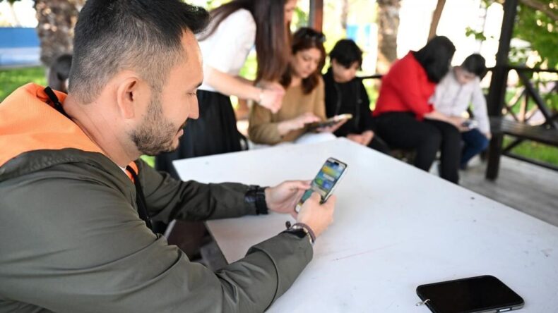 Mersin’de ‘Çevresin’ Uygulaması Hizmete Sunuldu