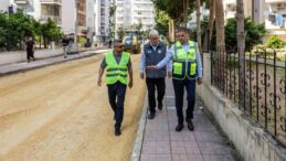 Mezitli’de yol çalışmaları altyapıyla birlikte yenileniyor