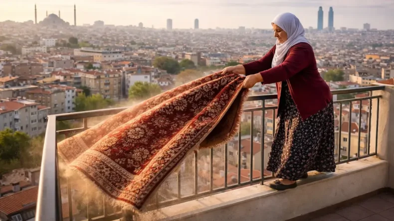 Balkonda Halı Silkeleyene Hapis Cezası Geliyor!