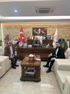 Reyhanlıspor’un  Başkan ZAROĞLU’na Ziyareti