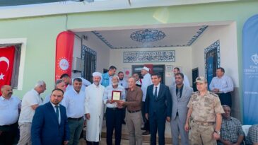Karabatak Camii Dualarla İbadete Açıldı